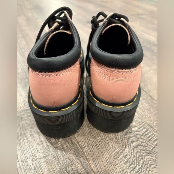 Doc Martens Pisa Leather Platform Shoes Quad Womens - Picture 5 of 8